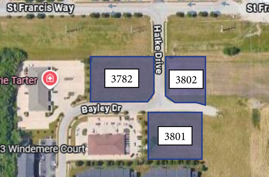 3782 Bayley Drive dr, Lafayette, IN à louer - Aérien - Image 2 de 3