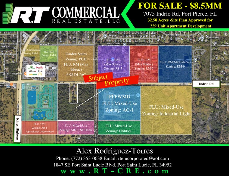 7075 Indrio Rd, Fort Pierce, FL à vendre - Photo du bâtiment - Image 2 de 16