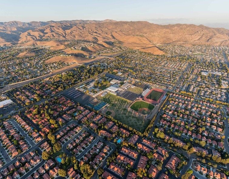 SWC of Erringer Rd & Simi Town Center Way, Simi Valley, CA for lease - Aerial - Image 2 of 5