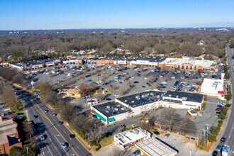 282 S Sharon Amity Rd, Charlotte, NC - Aerial map view