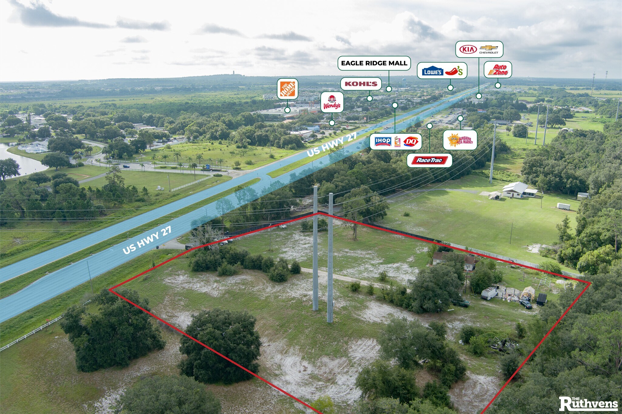 1940 Tillman Dr, Lake Wales, FL à vendre Aérien- Image 1 de 11