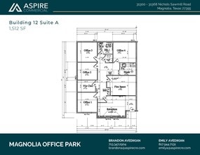 31368 Nichols Sawmill Rd, Magnolia, TX for lease Floor Plan- Image 1 of 1