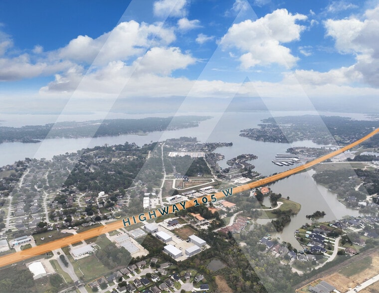 18024 Highway 105, Montgomery, TX for lease - Aerial - Image 3 of 10