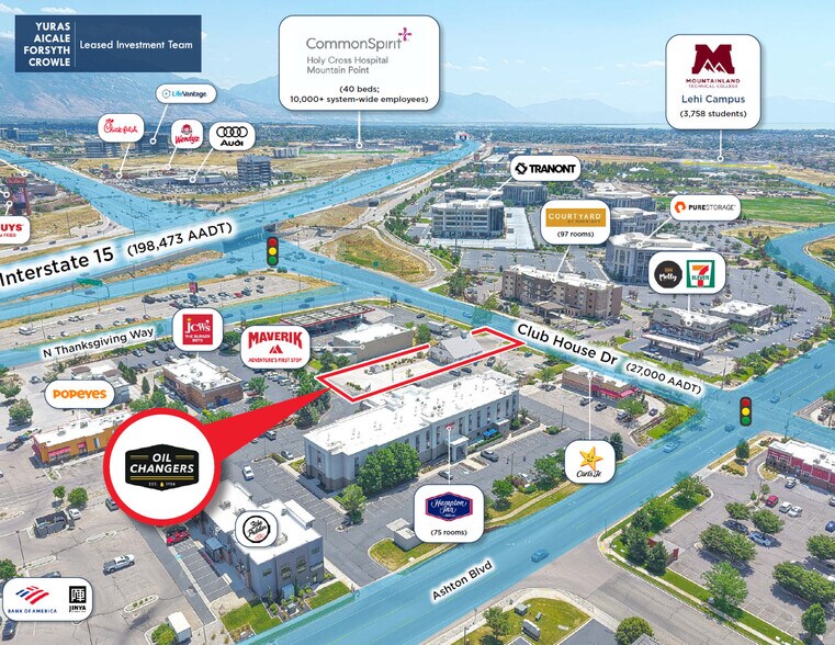 2840 W Clubhouse Dr, Lehi, UT à vendre - Aérien - Image 3 de 10