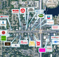 249 W State Road 436, Altamonte Springs, FL - Aerial  map view