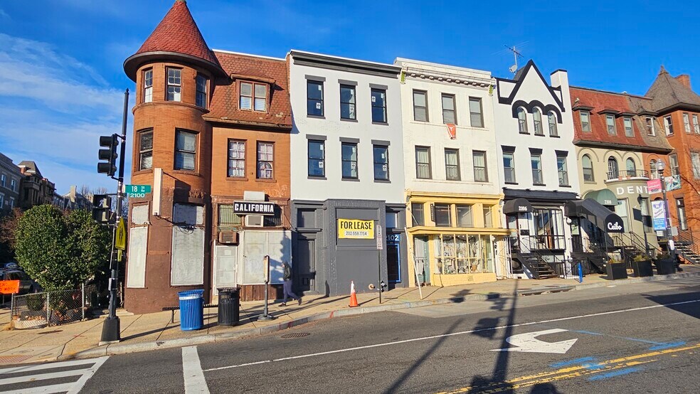 2102 18th St NW, Washington, DC à louer - Photo du bâtiment - Image 2 de 7