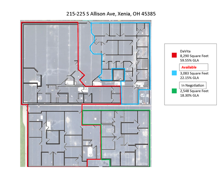 215-225 S Allison Ave, Xenia, OH à louer - Plan d  tage - Image 2 de 32