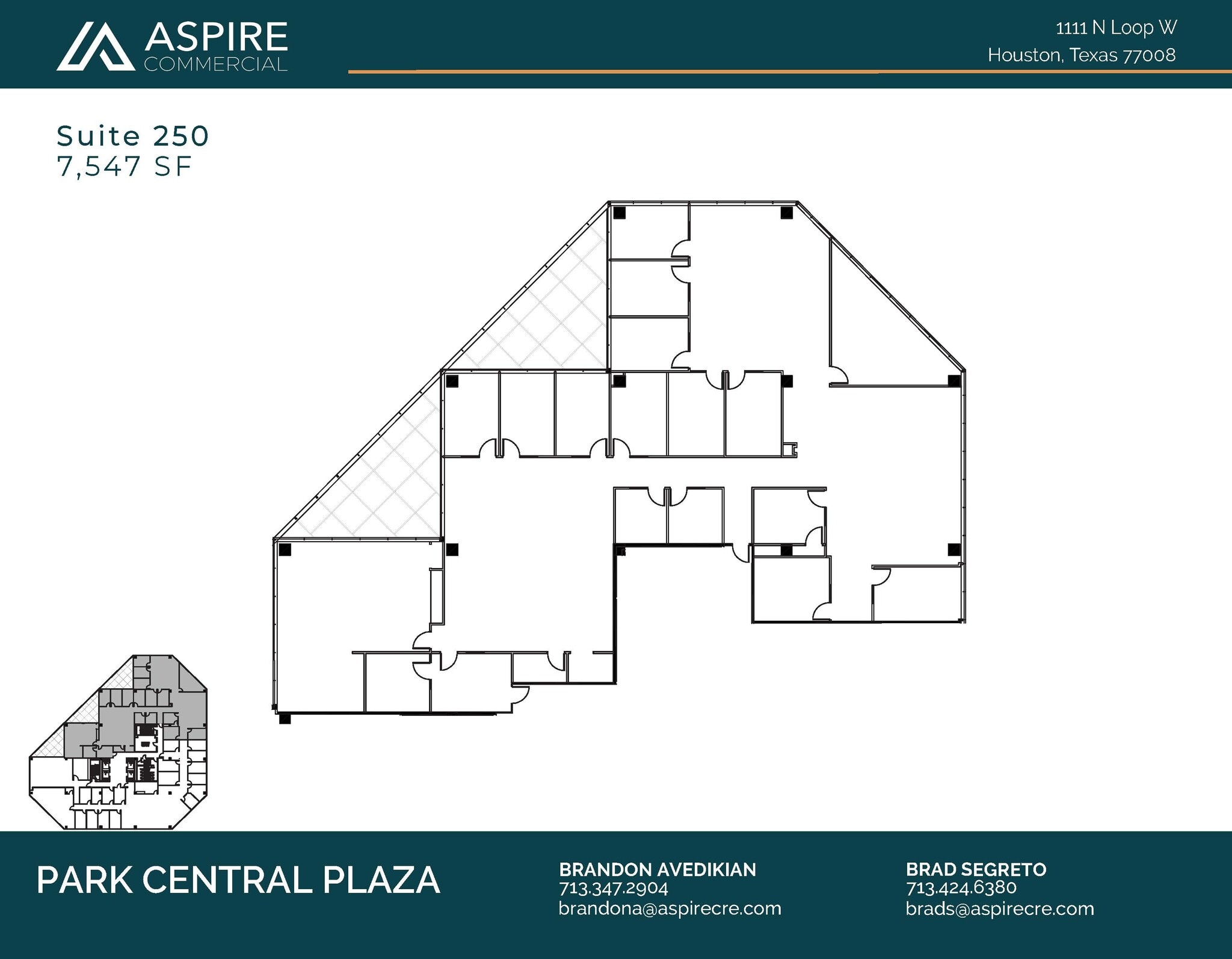 1111 N Loop W, Houston, TX for lease Floor Plan- Image 1 of 1