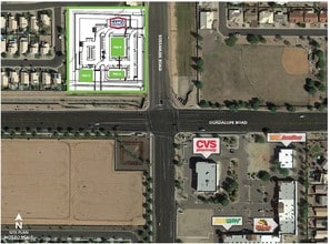 2736 S Sossamon Rd, Mesa, AZ - AERIAL map view - Image1