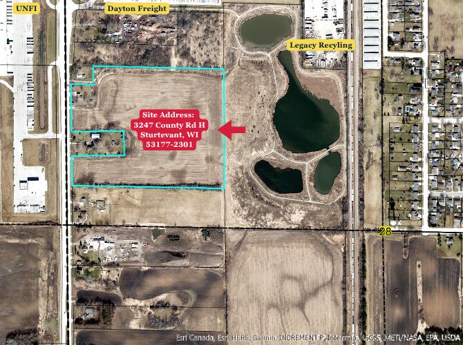 3247 County Highway H, Sturtevant, WI for sale - Building Photo - Image 1 of 2