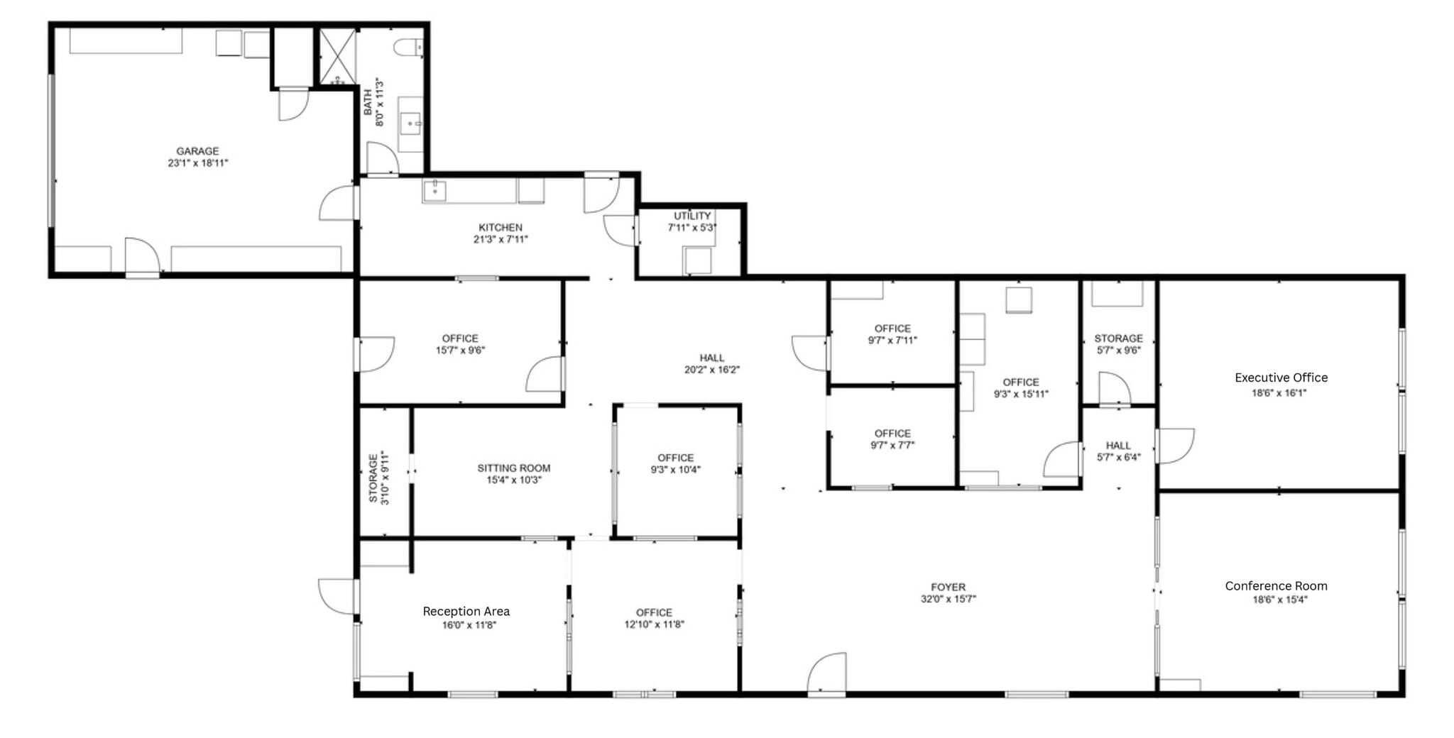 8701 N Palafox St, Pensacola, FL à vendre Plan d’étage- Image 1 de 22