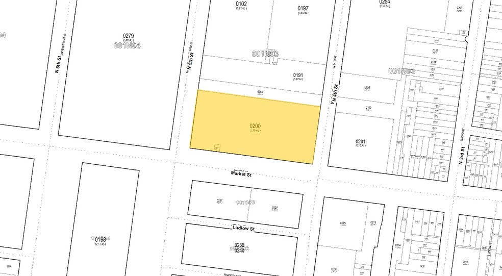 101 N Independence Mall E, Philadelphia, PA à vendre - Plan cadastral - Image 1 de 1