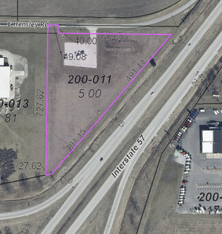 Plus de détails pour 73 Hensley Road Rd, Champaign, IL - Terrain à vendre