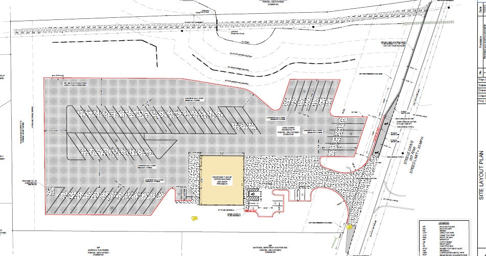 570 Steele dr, Hampton, GA à louer Plan de site- Image 1 de 1