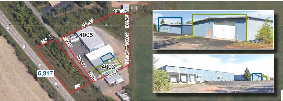 4003 Dixie Ave, Wausau, WI for lease - Building Photo - Image 2 of 11