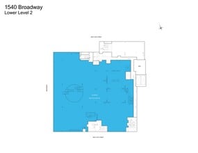 1540 Broadway, New York, NY for lease Site Plan- Image 1 of 2