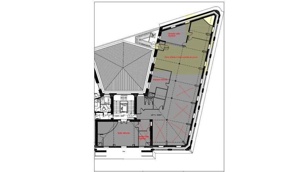 Office in Bordeaux for lease - Floor Plan - Image 3 of 19