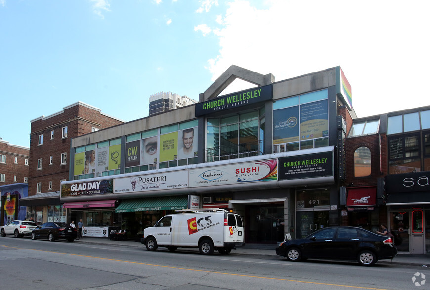 491-499 Church St, Toronto, ON for lease - Building Photo - Image 1 of 5