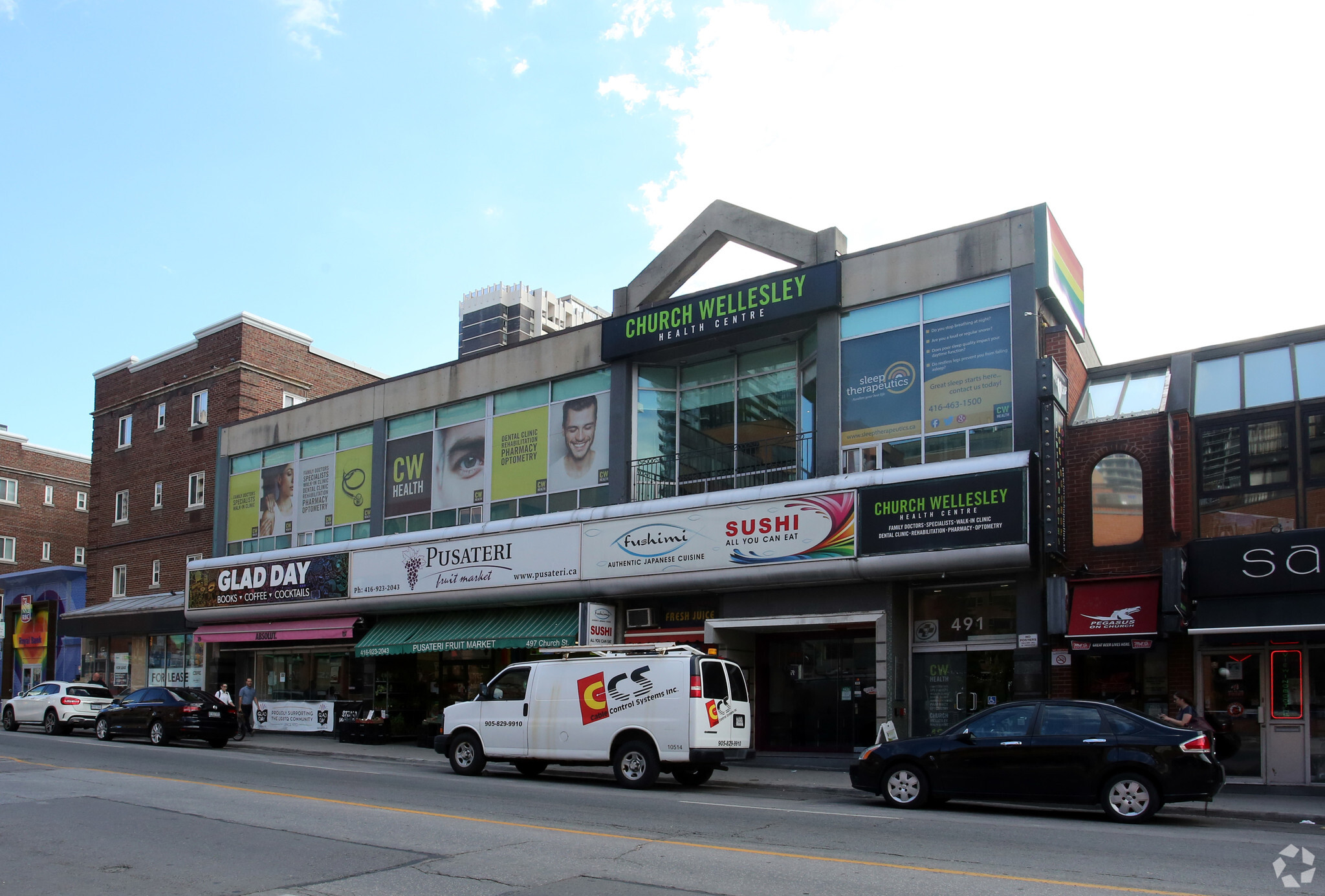 491-499 Church St, Toronto, ON for lease Building Photo- Image 1 of 6