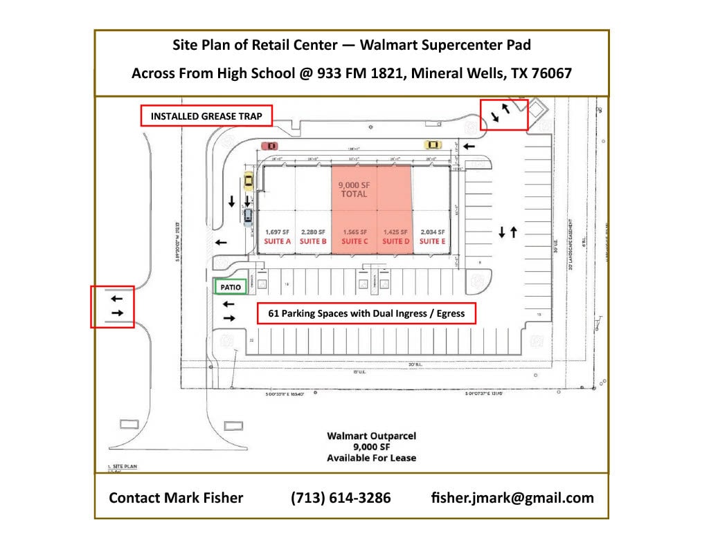 933 N FM 1821 Rd, Mineral Wells, TX for lease Primary Photo- Image 1 of 7