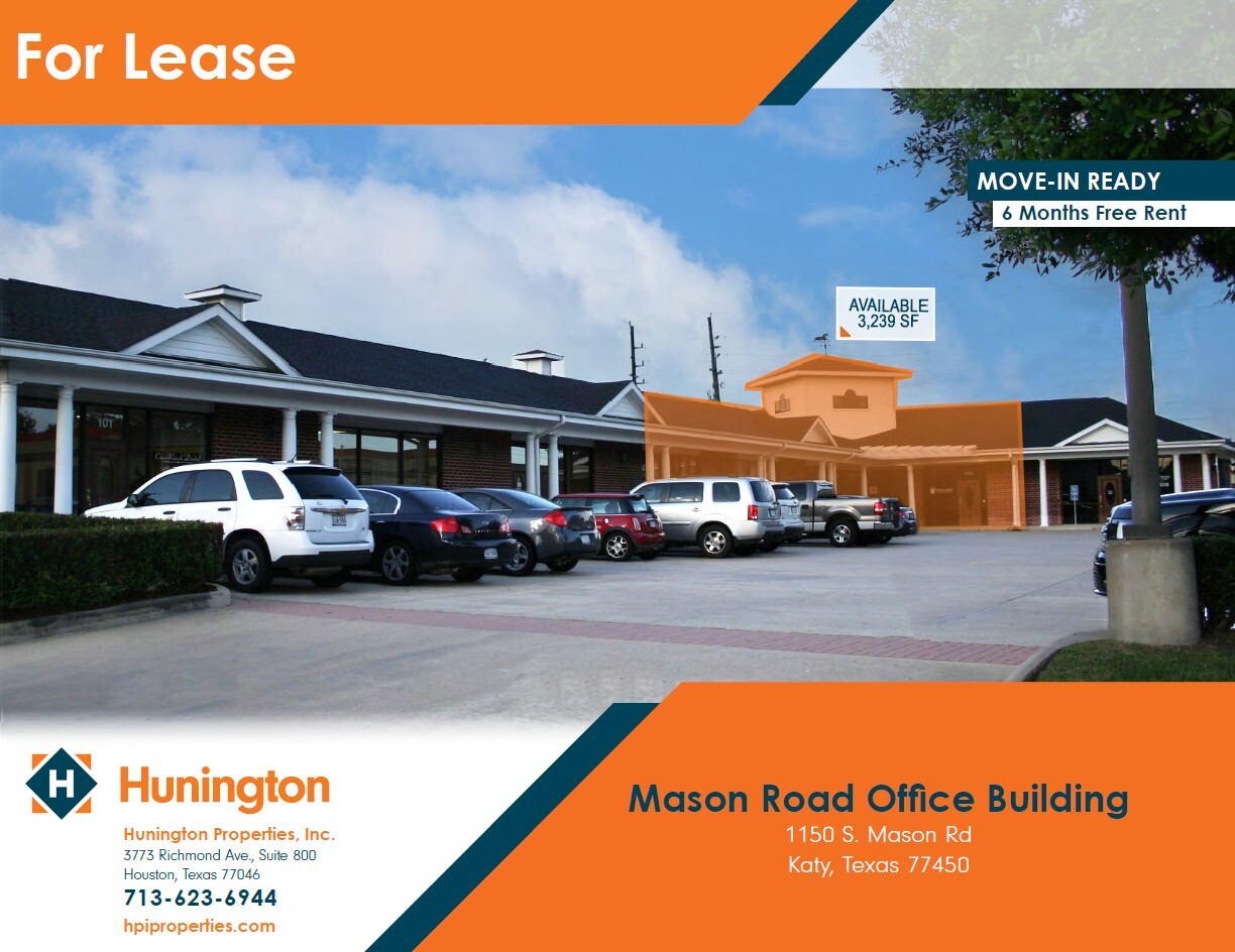 1150 S Mason Rd, Katy, TX for lease Building Photo- Image 1 of 2