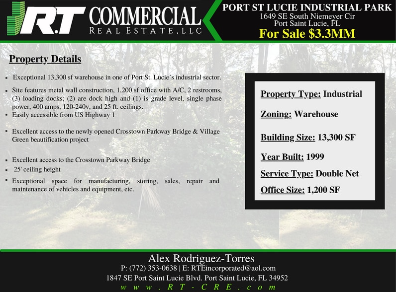 1649 SE South Niemeyer Cir, Port Saint Lucie, FL for sale - Building Photo - Image 2 of 10