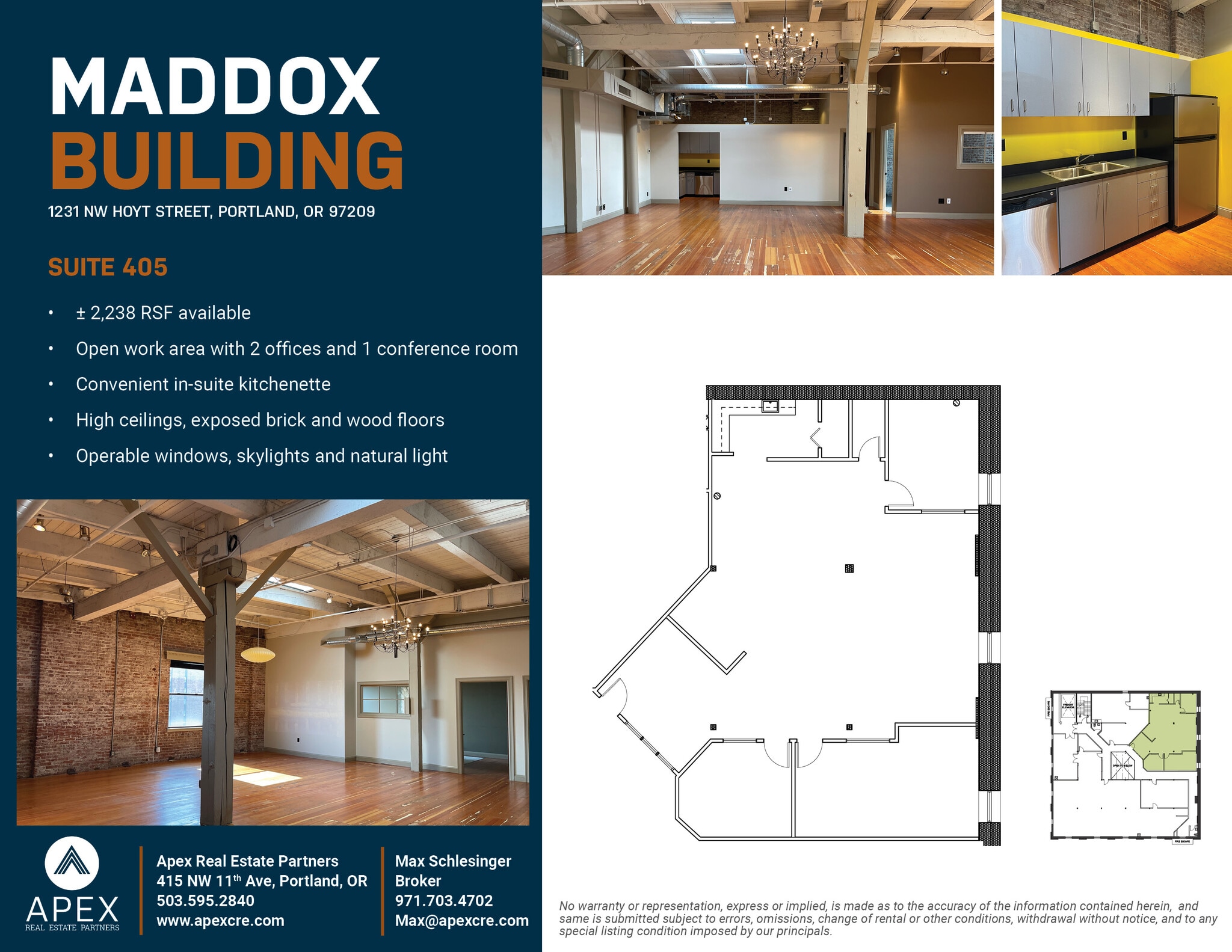 1231 NW Hoyt St, Portland, OR for lease Floor Plan- Image 1 of 1