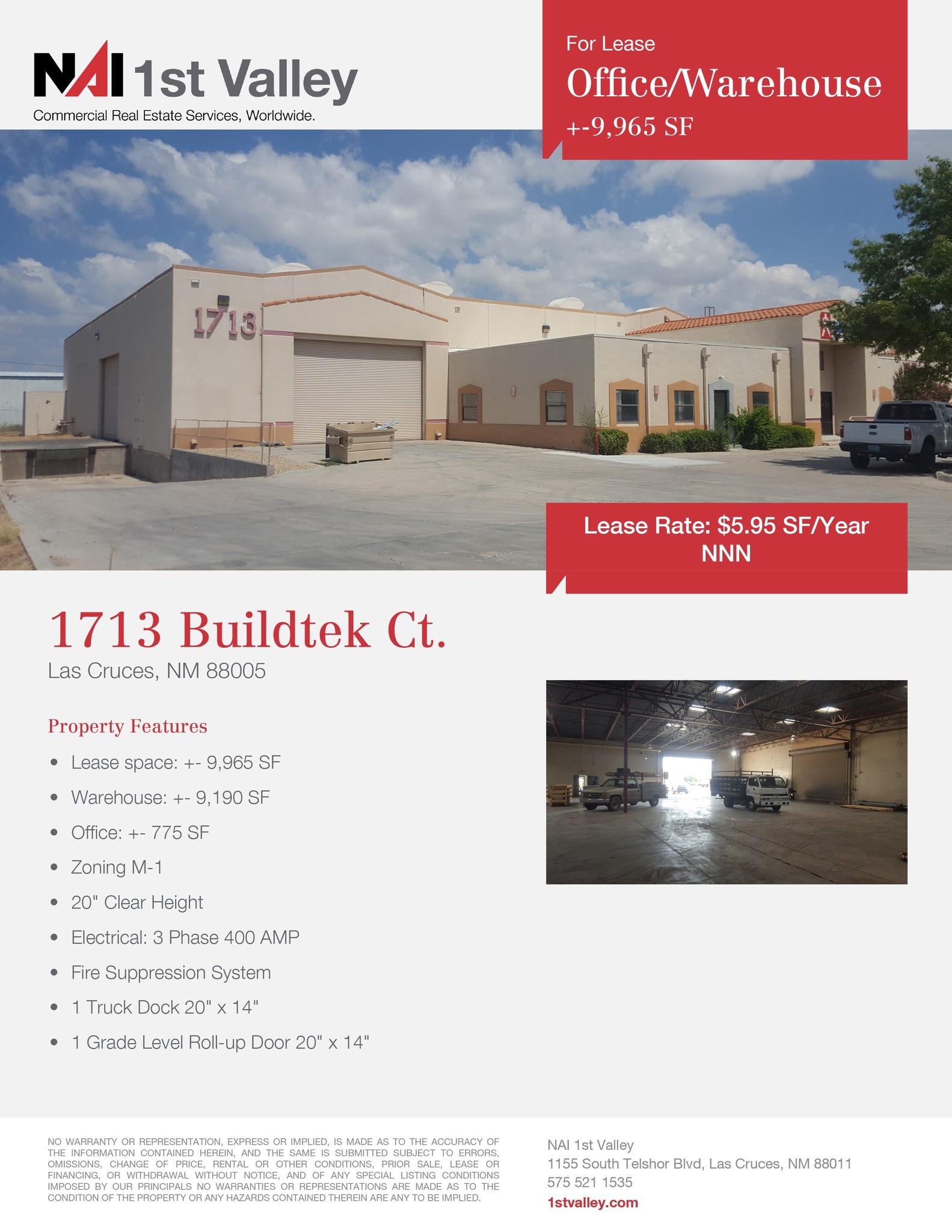 1713 Buildtek Ct, Las Cruces, NM à vendre Photo du bâtiment- Image 1 de 1