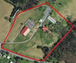 150 Ridgemont Rd, Middletown, VA - AERIAL map view