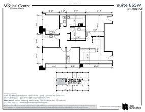 2001 Santa Monica Blvd, Santa Monica, CA for lease Floor Plan- Image 2 of 2