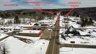 Plus de détails pour 300 E Pioneer St, Crandon, WI - Commerce de détail à vendre