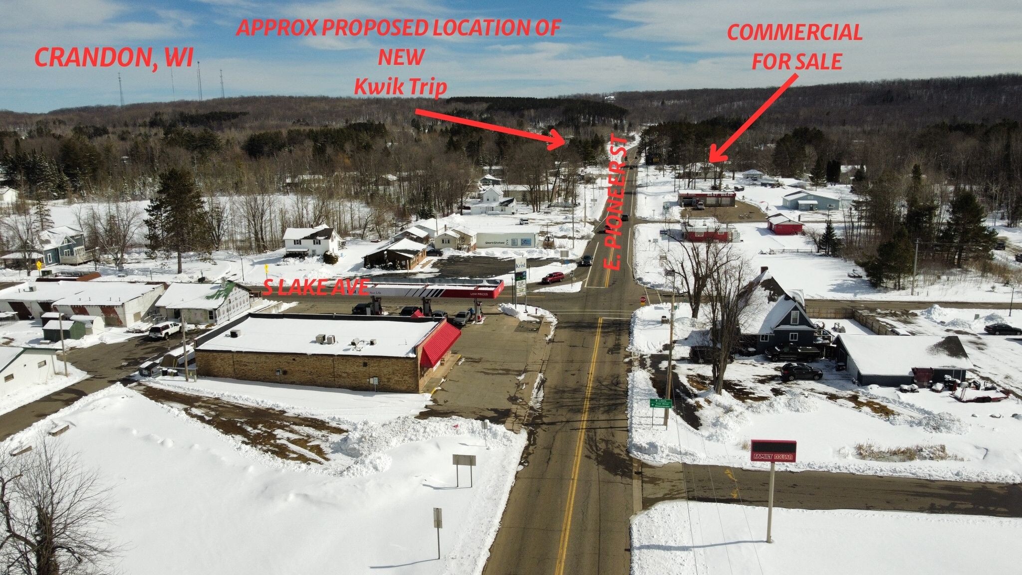 300 E Pioneer St, Crandon, WI for sale Primary Photo- Image 1 of 21