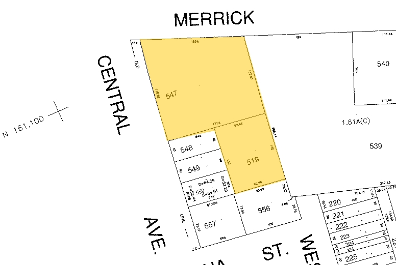 71 S Central Ave, Valley Stream, NY for lease - Plat Map - Image 2 of 23