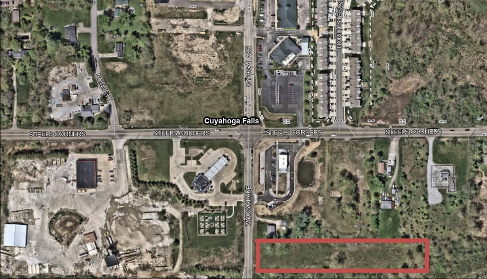 VL Wyoga Lake Rd, Stow, OH for sale - Aerial - Image 2 of 2