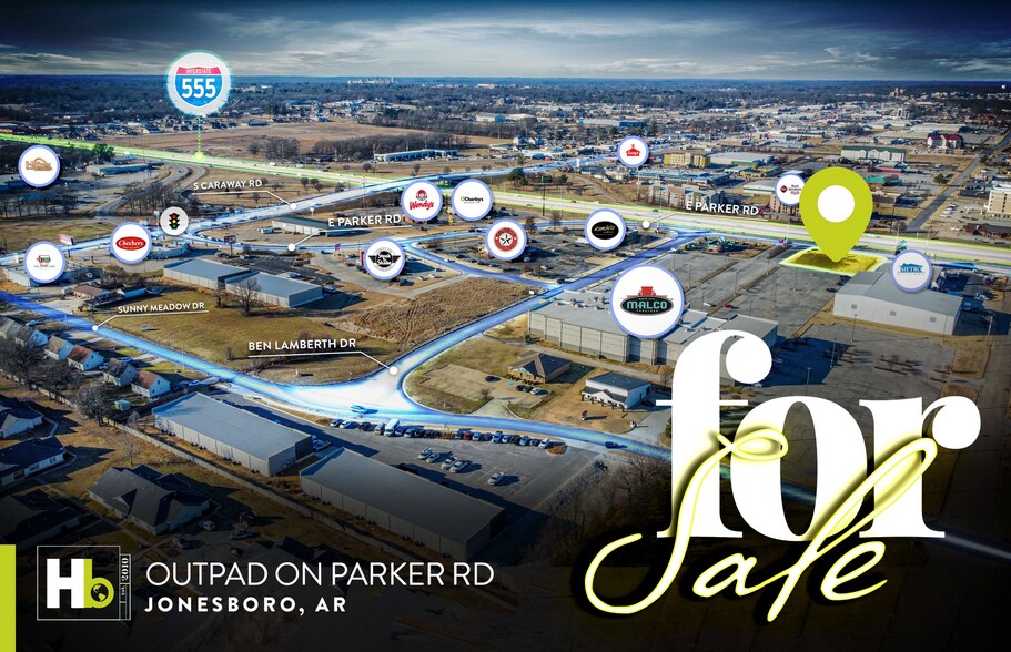 Parker Rd, Jonesboro, AR à vendre - Photo du bâtiment - Image 1 de 3