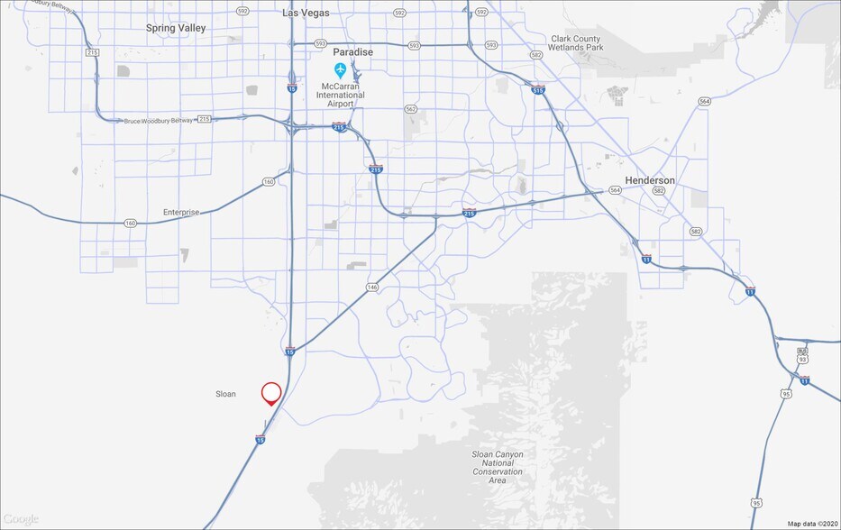 13940 Schuster Ave, Sloan, NV à vendre - Aérien - Image 3 de 4