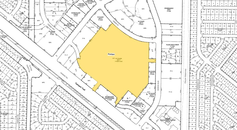 3280 Tamiami Trl, Port Charlotte, FL for lease - Plat Map - Image 2 of 11