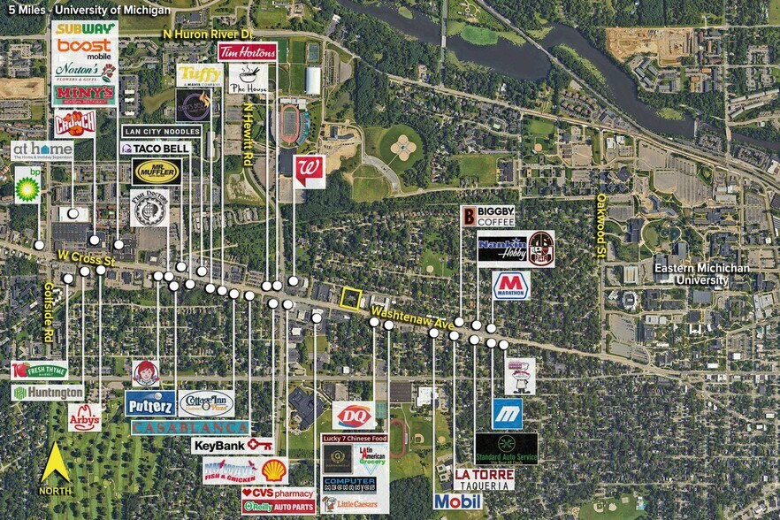 2022 Washtenaw Rd, Ypsilanti, MI à vendre - Photo du bâtiment - Image 2 de 2