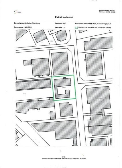 Local d'activités dans Nantes à vendre - Plan d’étage - Image 3 de 3