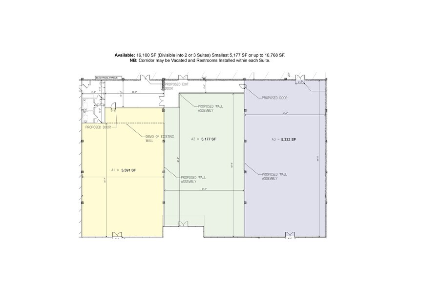 21721-21729 Vanowen St, Canoga Park, CA à louer - Plan d’étage - Image 3 de 4