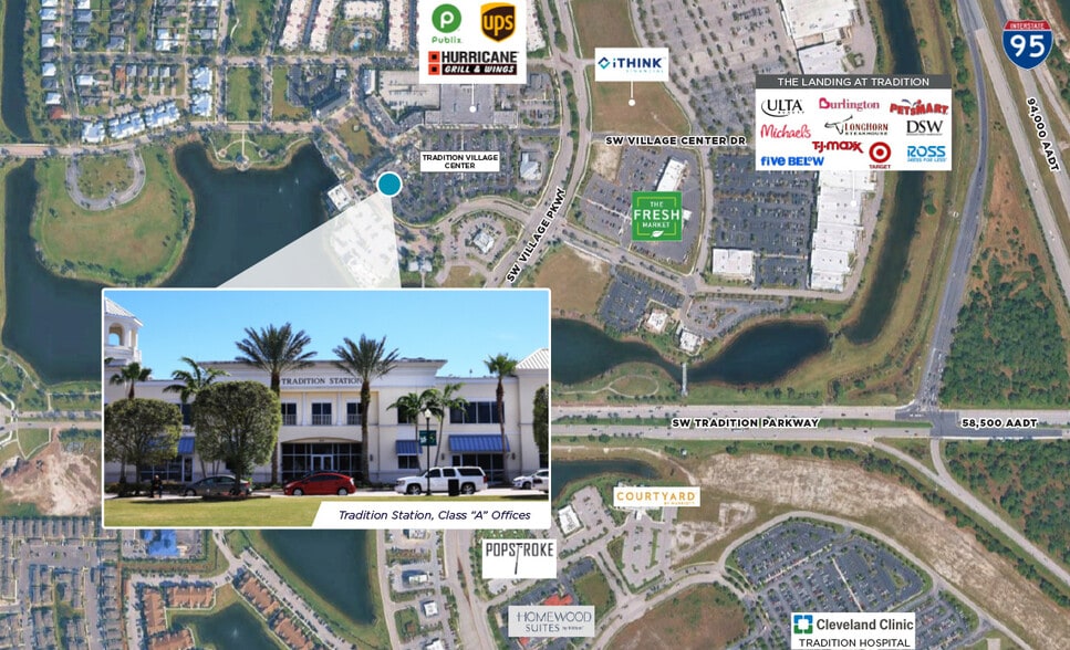 10521 SW Village Center Dr, Port Saint Lucie, FL à louer - Photo du bâtiment - Image 2 de 3