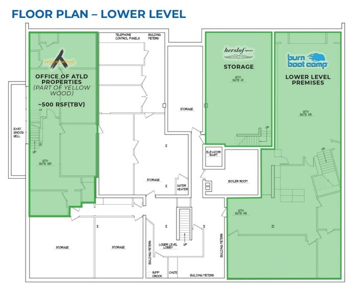 401-415 E Silver Spring Dr, Whitefish Bay, WI à vendre - Plan d’étage - Image 2 de 5