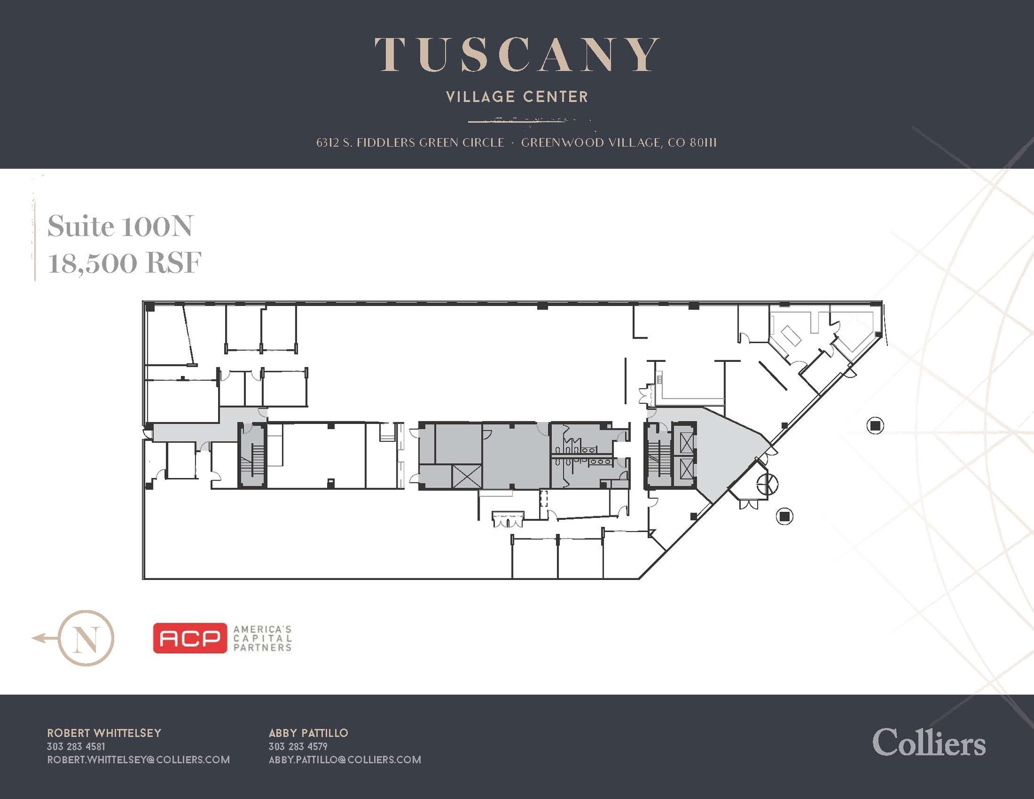 6312 S Fiddlers Green Cir, Greenwood Village, CO à louer Plan d  tage- Image 1 de 1