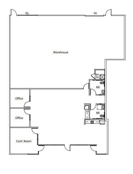 5411 Avenida Encinas, Carlsbad, CA à louer Plan d’étage- Image 1 de 1