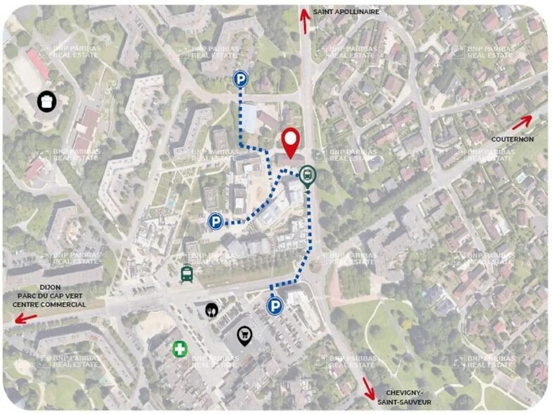 7 Avenue Du Cromois, Quetigny for sale - Building Photo - Image 1 of 6