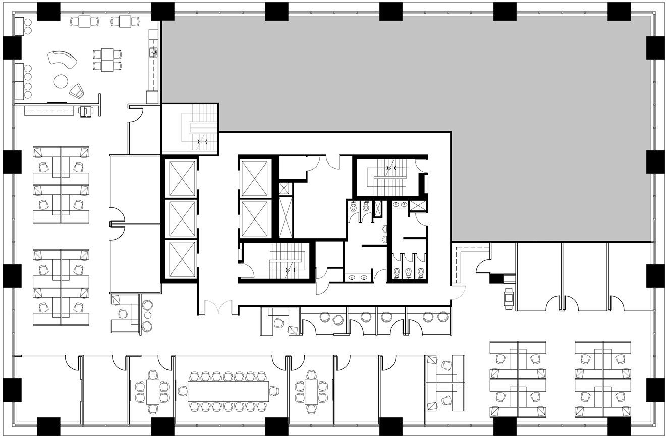 255 5th Ave SW, Calgary, AB à louer Plan d’étage- Image 1 de 1