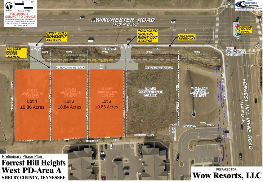 3785 Forest Hill Irene rd, Memphis, TN à louer - Photo principale - Image 1 de 1