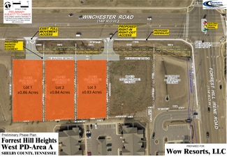 More details for 3785 Forest Hill Irene rd, Memphis, TN - Land for Lease