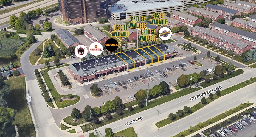 25203-25309 Evergreen Rd, Southfield, MI for lease Building Photo- Image 1 of 8