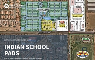 Plus de détails pour NW El Mirage Rd & Indian School Rd, Avondale, AZ - Terrain à vendre